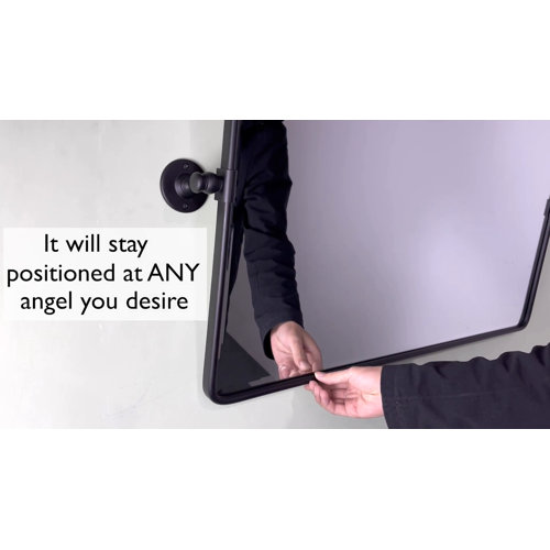 Red Barrel Studio® Woodvale Metal Framed Wall Mounted Bathroom / Vanity